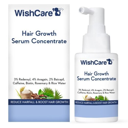 Hair Growth Serum Concentrate – Rosemary, 3% Redensyl, 4% Anagain, 2% Baicapil, Caffeine, Biotin, Plant Keratin & Rice Water