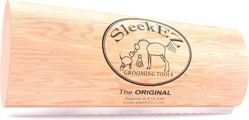 SleekEZ Dog Brush for Shedding & Dog Grooming Supplies, Pet Hair Removal Tool, Dog Hair Remover, Deshedding Dog Brush, Dog Brush for Short Haired Dogs, Dog Comb, Dog Hair Brush, Dog Shedding Brush