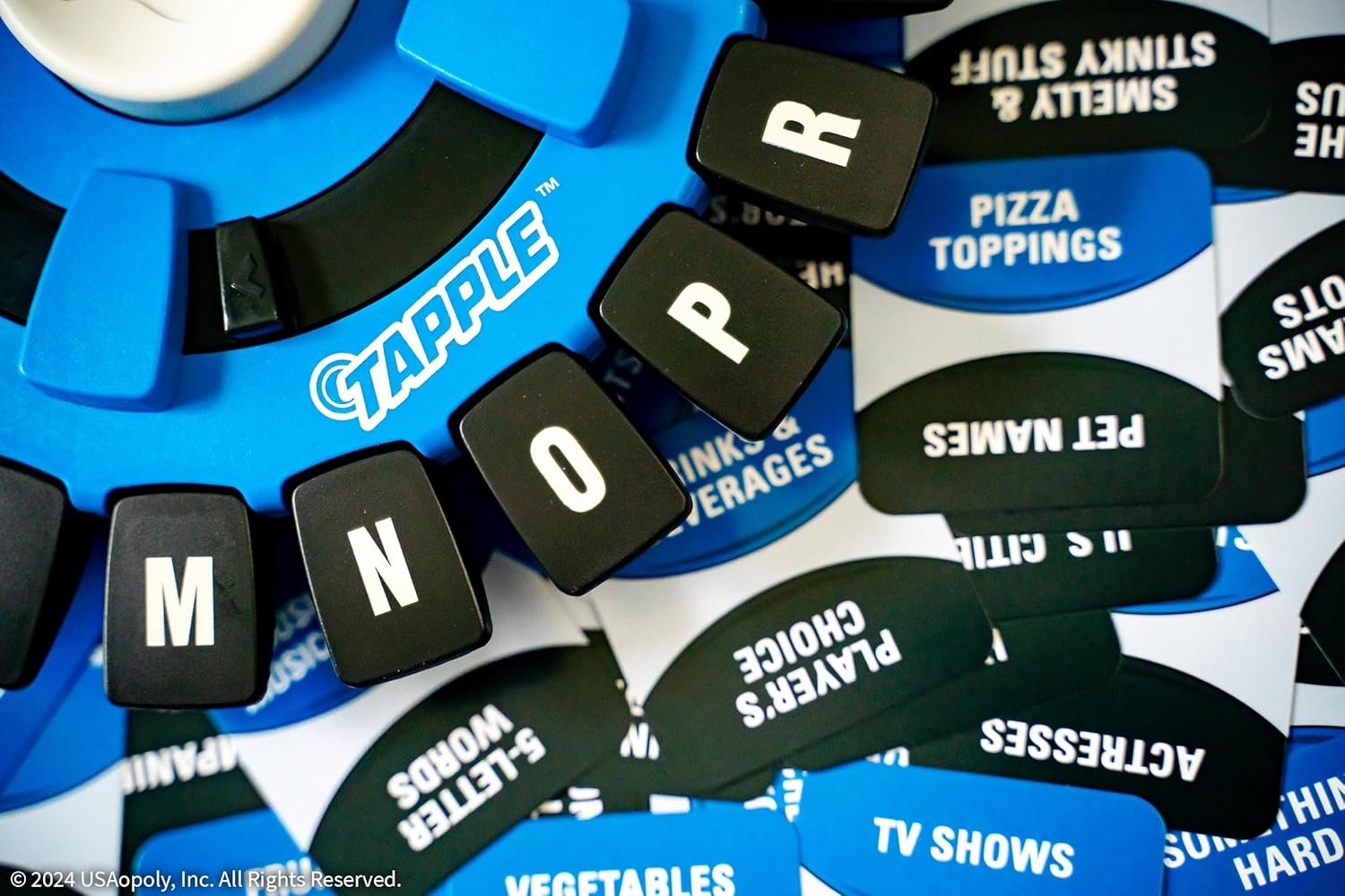 USAOPOLY TAPPLE® Word Game | Fast-Paced Family Board Game | Choose a Category & Race Against The Timer to be The Last Player | Learning Game Great for All Ages (1 Pack) - Image 9